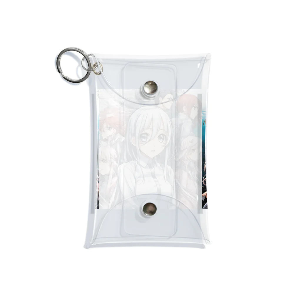 もふもふの美少女リーダーグッズ Mini Clear Multipurpose Case