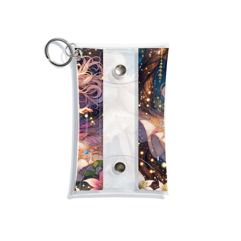 Sesilionの星の精霊の夜舞 Dance of the Star Spirit Mini Clear Multipurpose Case