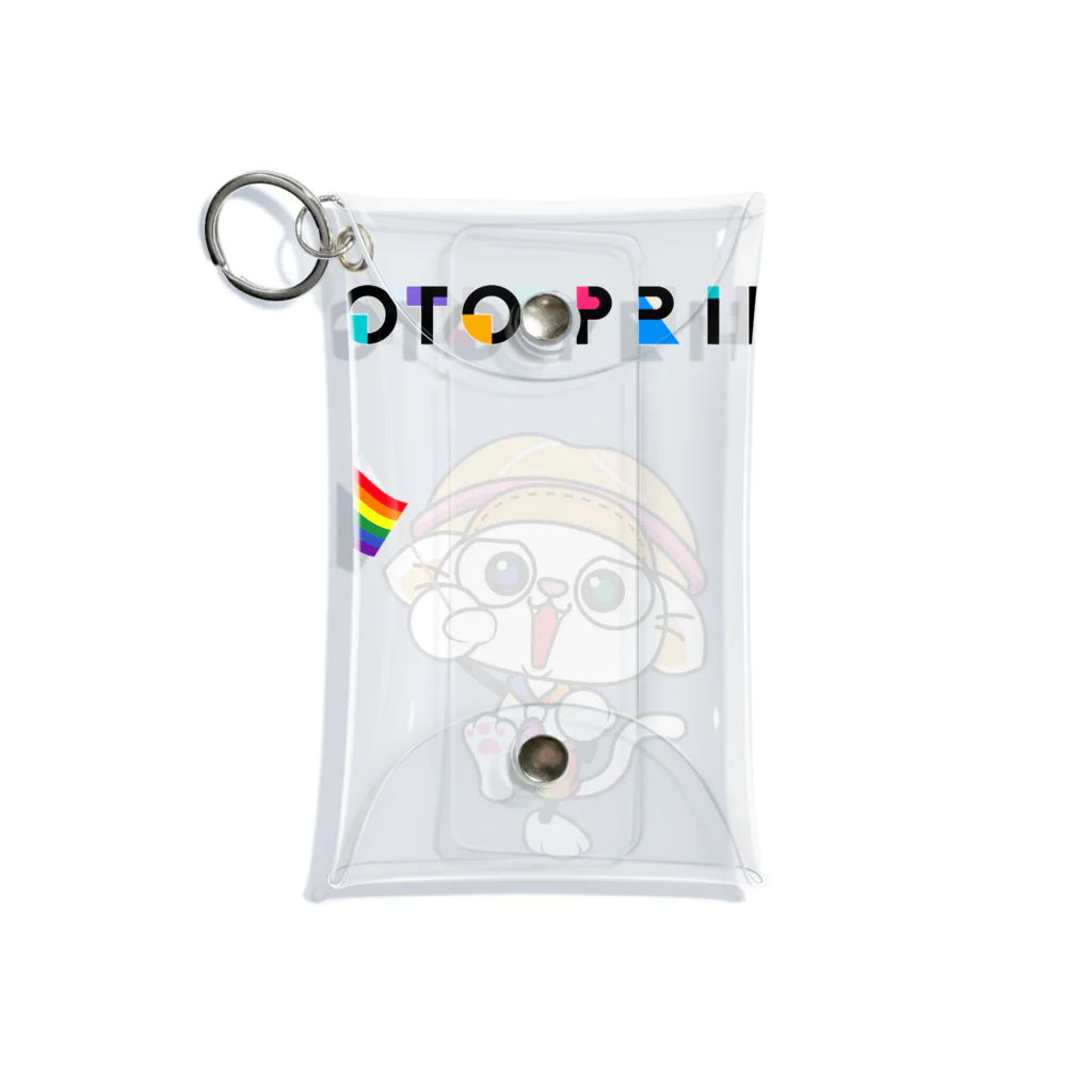 PRIDE in KYOTOのことにゃん Mini Clear Multipurpose Case