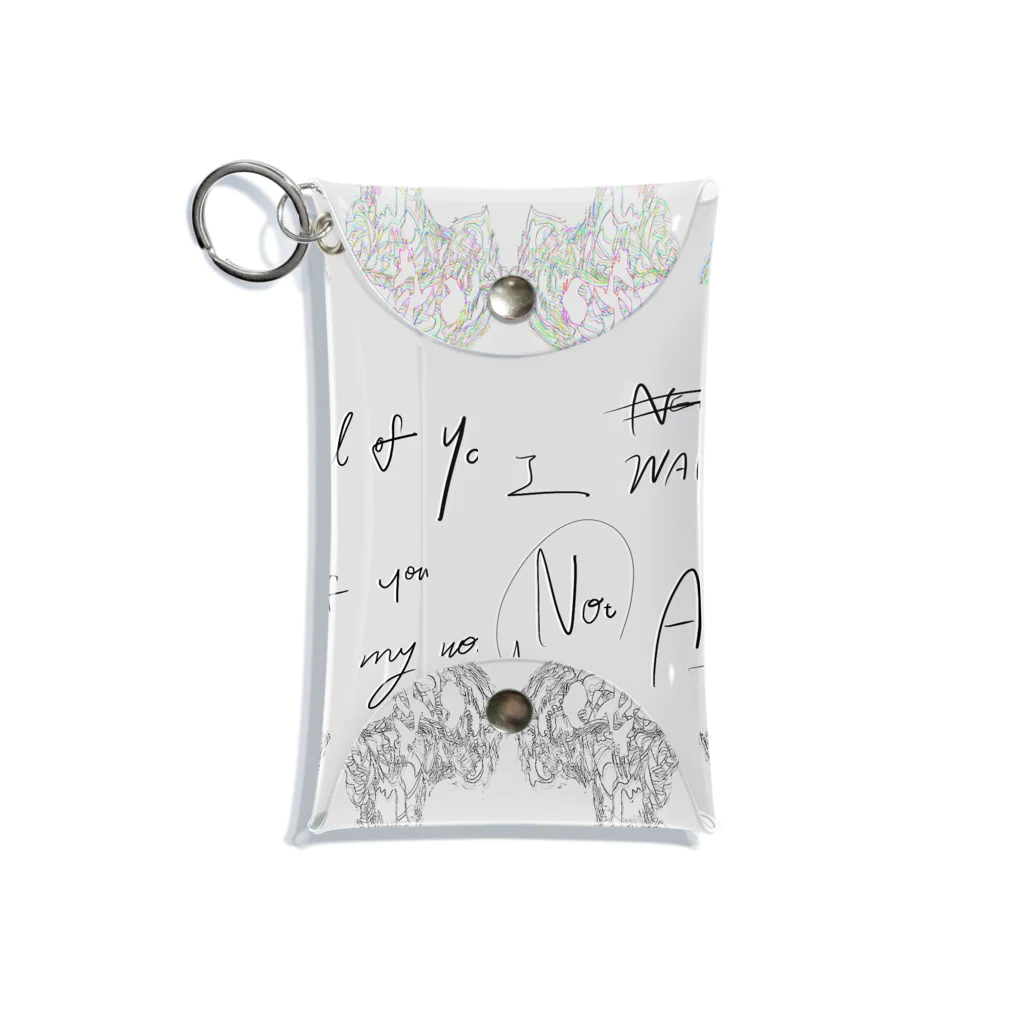 F.W.W.のkeep my love for you #2 Mini Clear Multipurpose Case