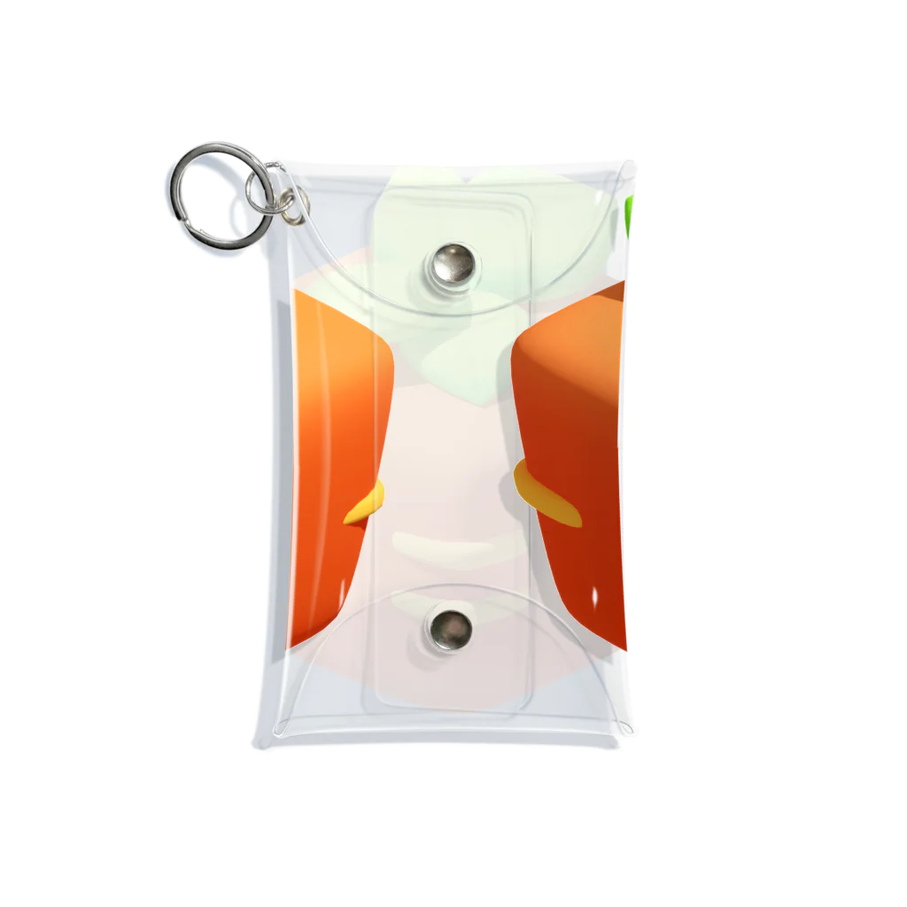 麦芽のCube Carrot Mini Clear Multipurpose Case