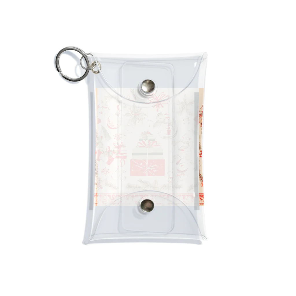 ❤︎cute❤︎のクリスマスプレゼント Mini Clear Multipurpose Case