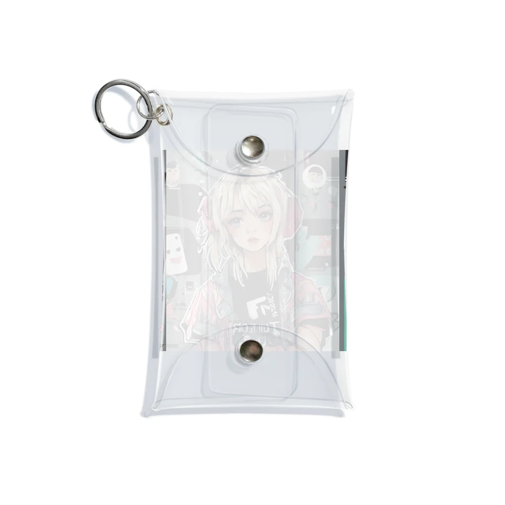 AI美女グッズ専門店の最強ゲーム女子 Mini Clear Multipurpose Case