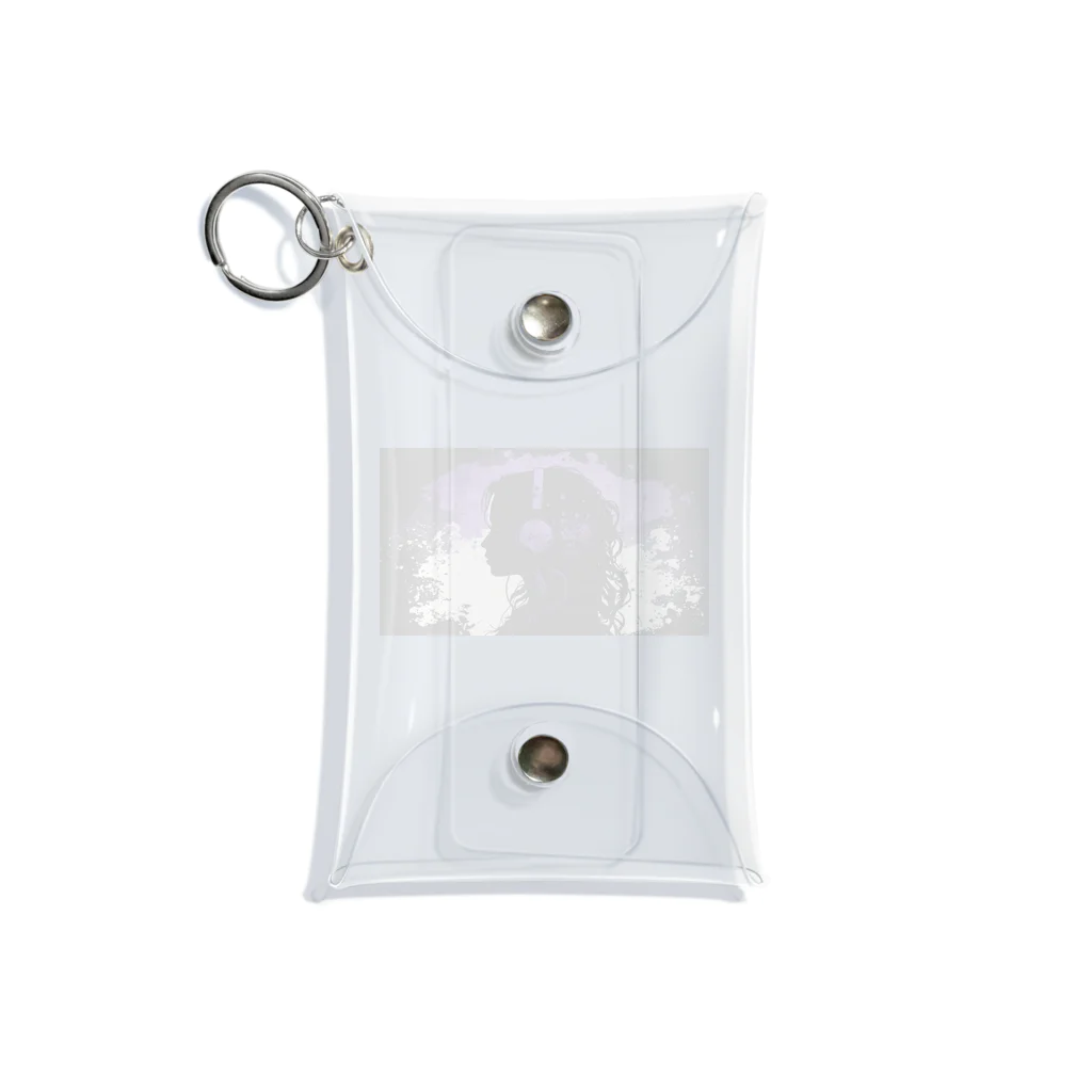 Hilariの煙の少女 Mini Clear Multipurpose Case