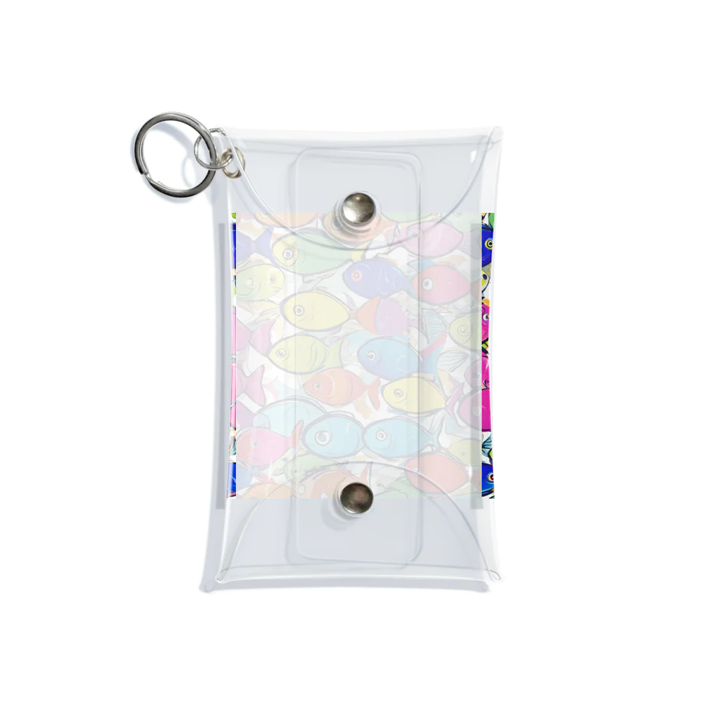 D-JOYのcolorful "sakana" Mini Clear Multipurpose Case