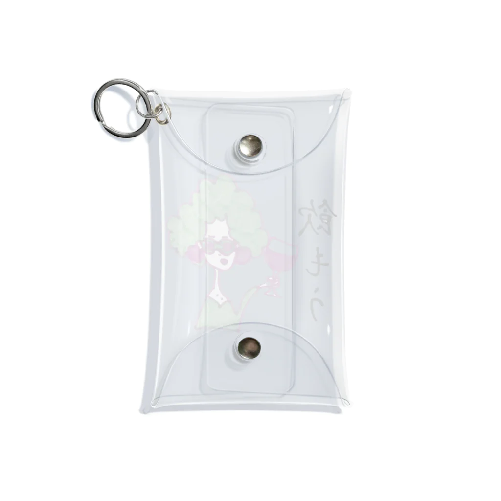 頑張れアラサー委員会の飲もうちゃん Mini Clear Multipurpose Case