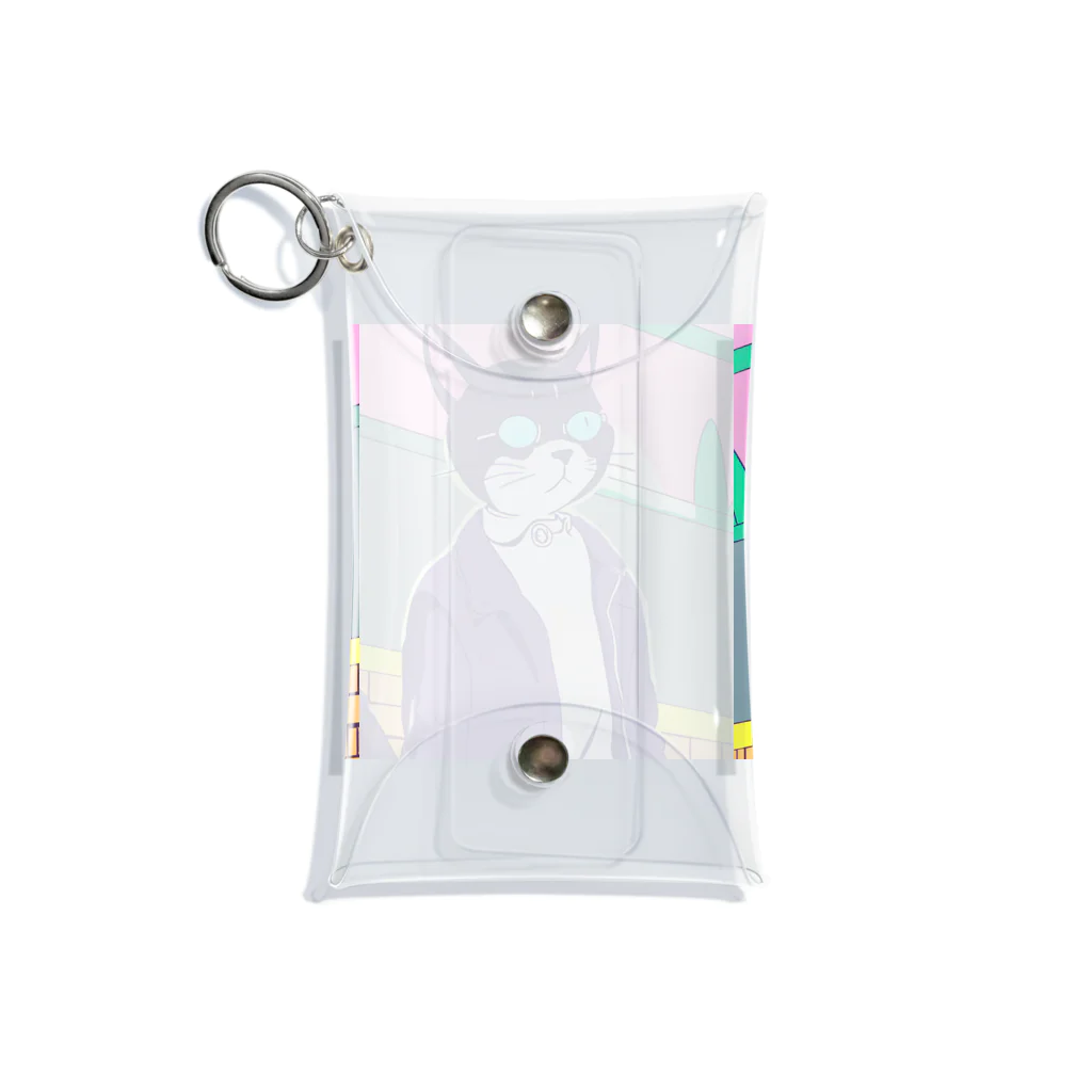 ブギーズのヌコ博士 Mini Clear Multipurpose Case