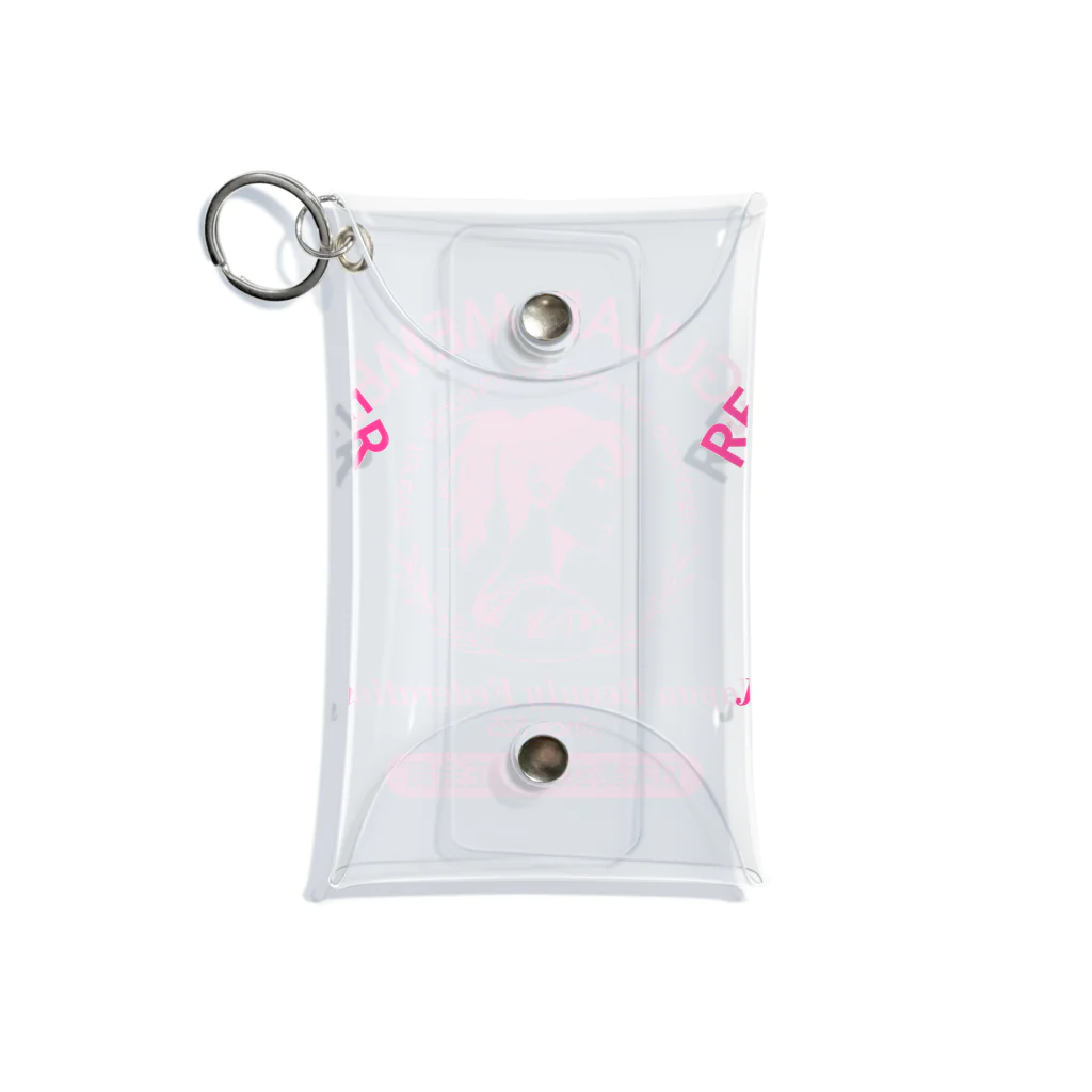 kazu_gのあなたは美しい！日本美女連盟 正会員（淡色用） Mini Clear Multipurpose Case