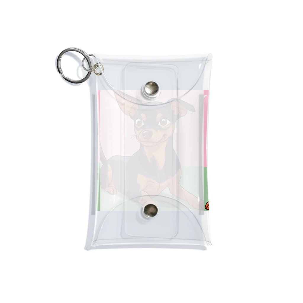 スプラッシュルークのミニピンのイラストグッズ Mini Clear Multipurpose Case