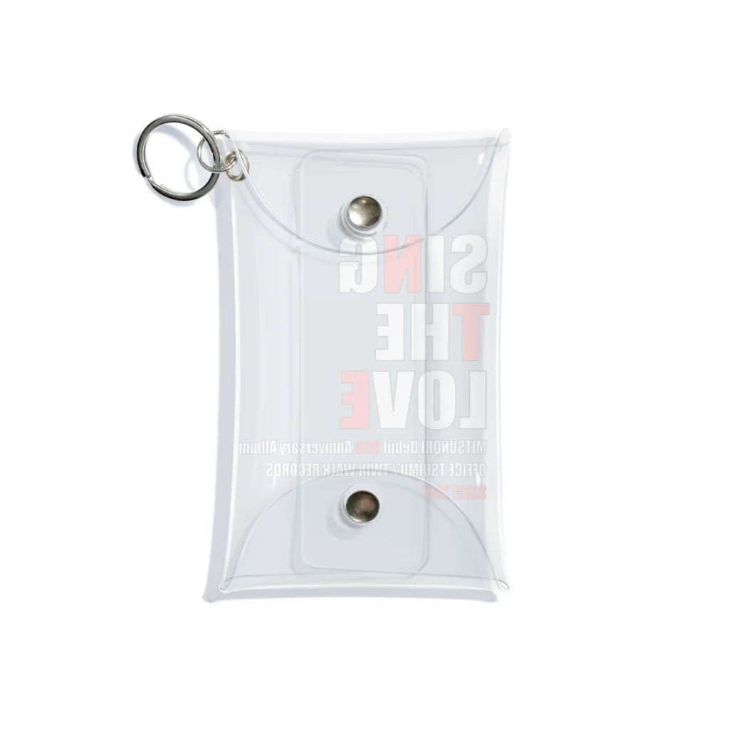 MITSUNORI OFFICIAL SHOPのMITSUNORI デビュー10周年記念デザイン Mini Clear Multipurpose Case