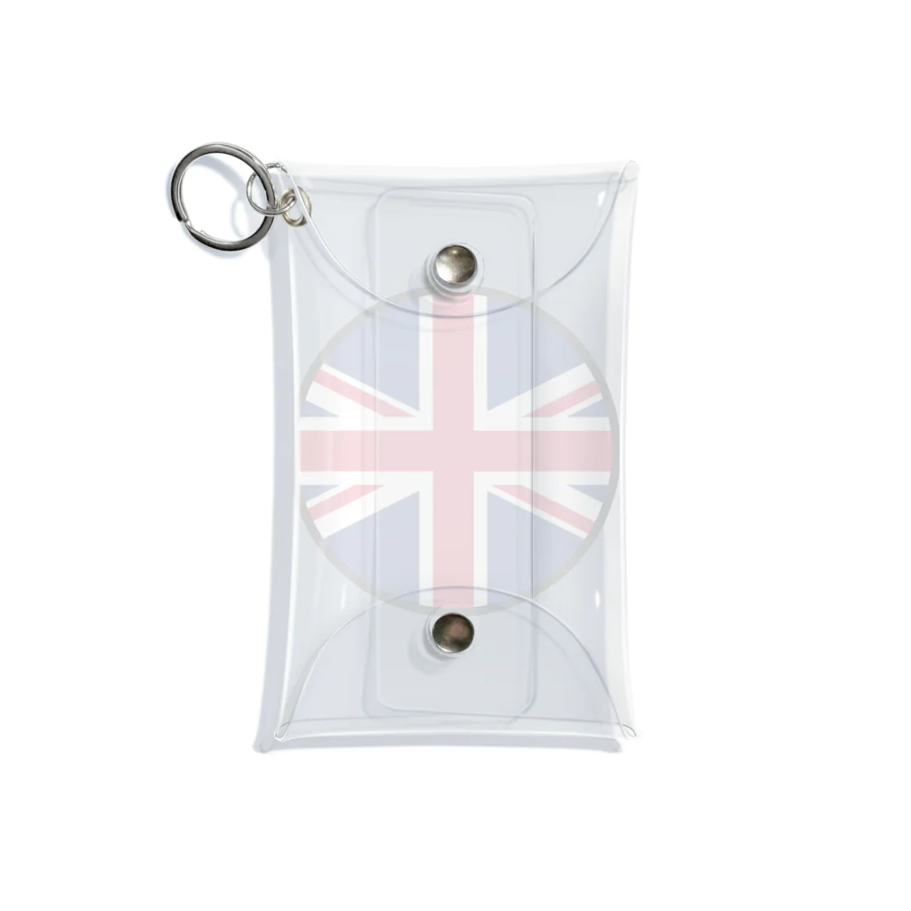 おもしろいTシャツ屋さんのイギリス England United Kingdom Great Britain Mini Clear Multipurpose Case