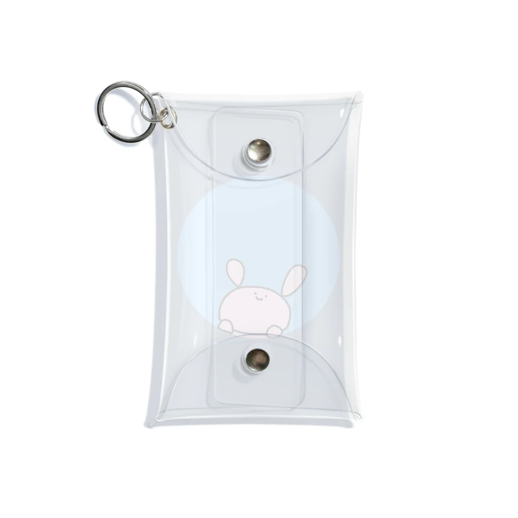 ぴののうさちゃん こんにちは Mini Clear Multipurpose Case