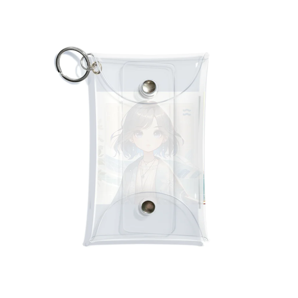 toko-tenの水瓶座 Mini Clear Multipurpose Case