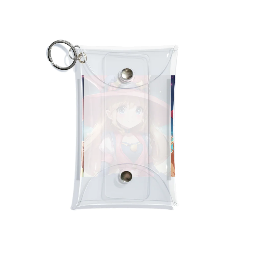 魔法使いギルドの魔法使いギルド　少女 Mini Clear Multipurpose Case