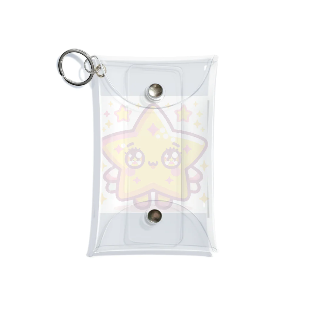 characterflyのきらきらきゃんでぃー Mini Clear Multipurpose Case