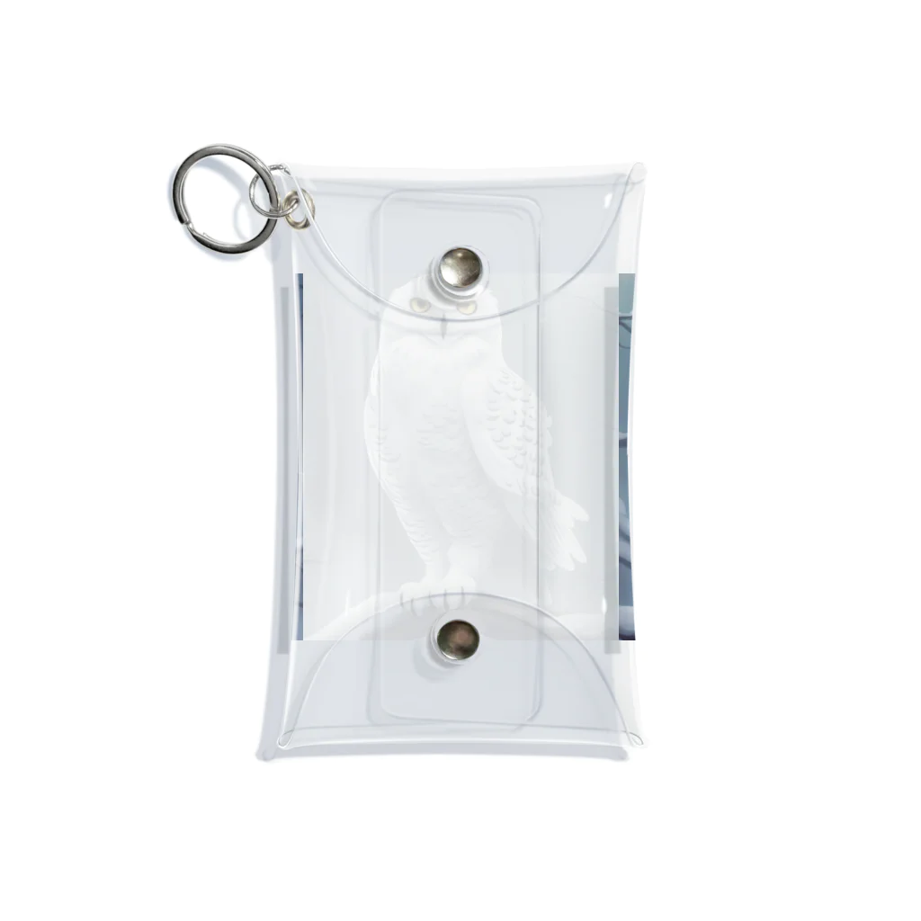 TToyaのシロフクロウ Mini Clear Multipurpose Case