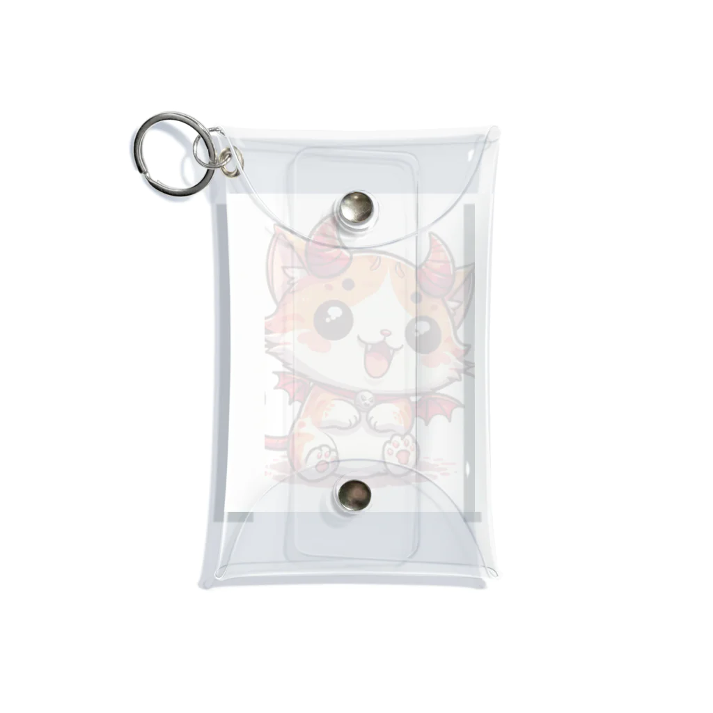 zuuu-の☆悪魔の世界のアイドルにゃんこ☆ Mini Clear Multipurpose Case