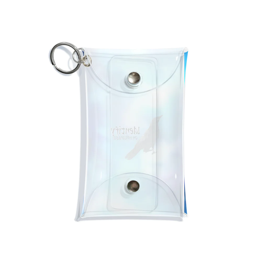 カラスのクッピのIdentify Crow☆カラスのタビ Mini Clear Multipurpose Case