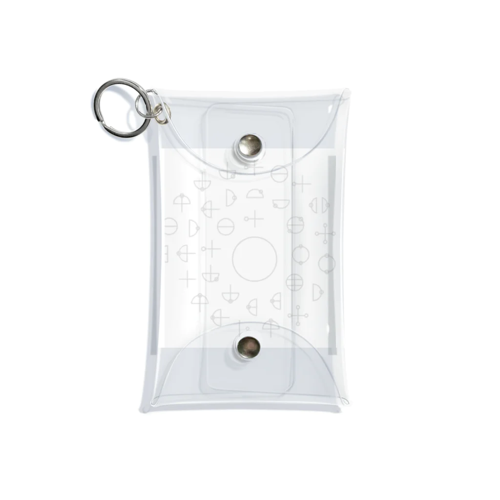 nomisukechikaのカタカムナグッズ Mini Clear Multipurpose Case