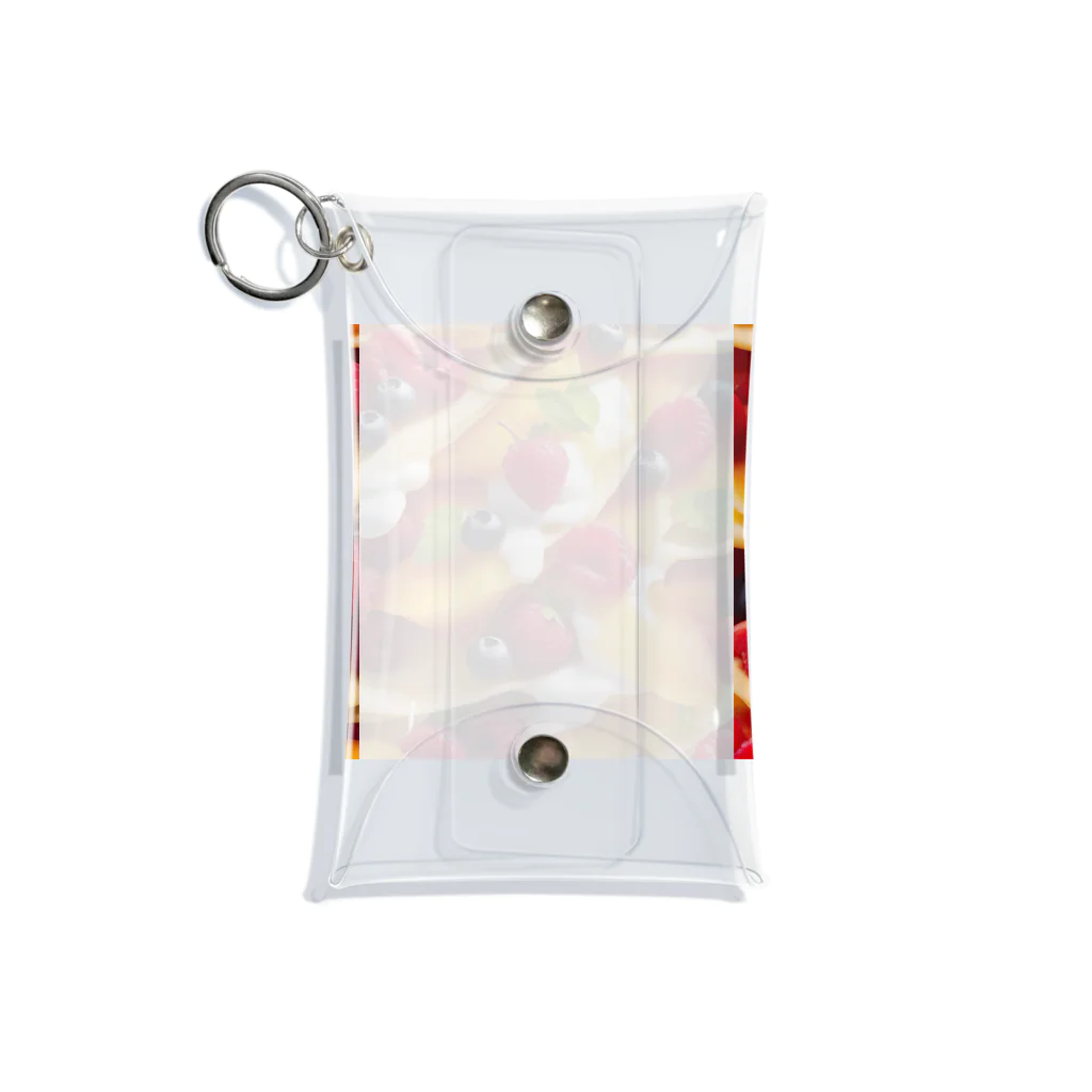 Crepe Collection Center 【CCC】のラズベリーミックス Mini Clear Multipurpose Case