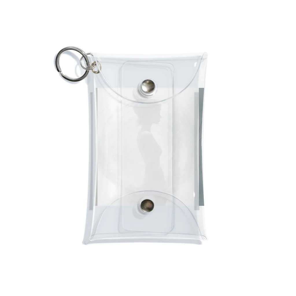 d-design-labの幻想的な女性のグッズ Mini Clear Multipurpose Case