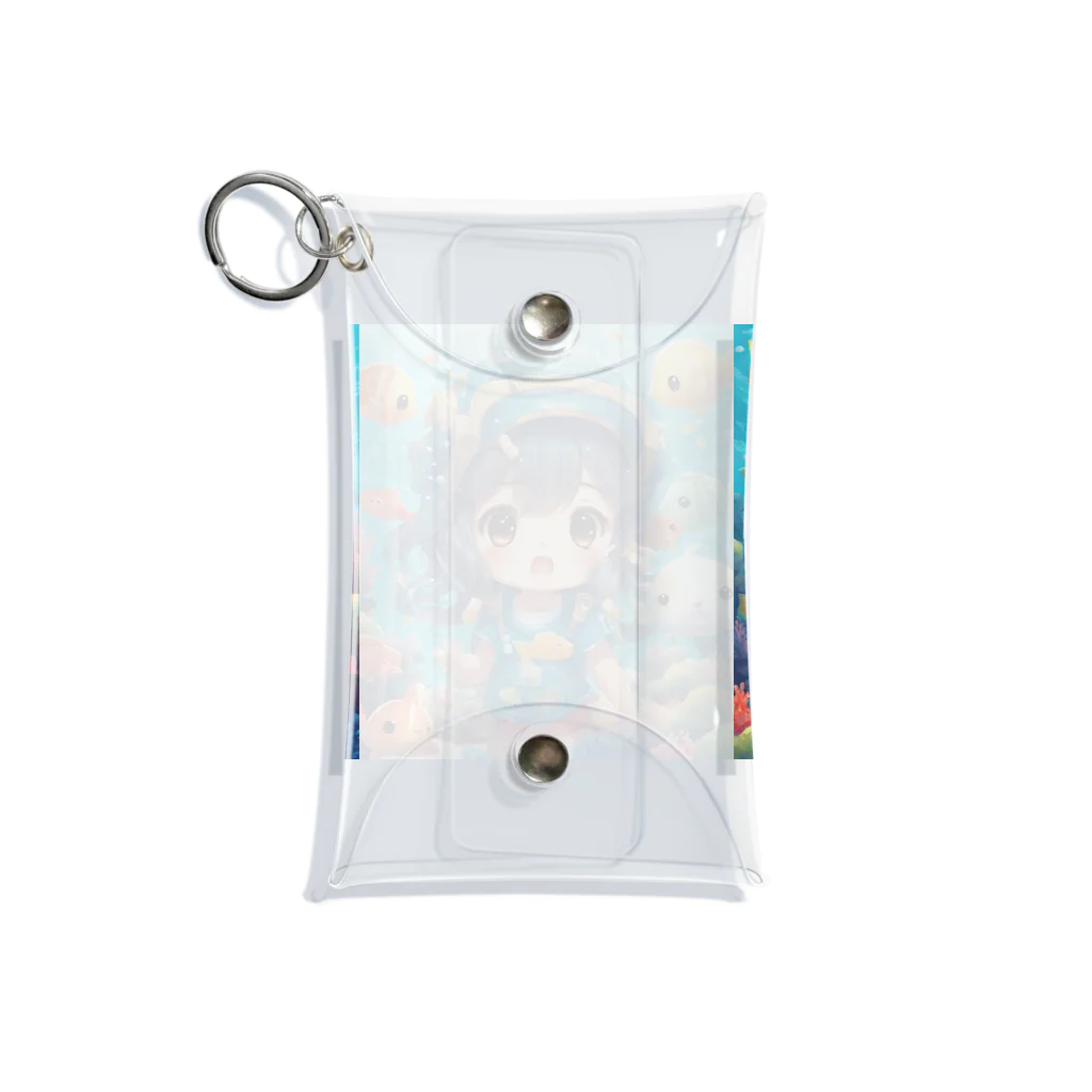 ☆KOKORAY☆のゴンズイちゃん Mini Clear Multipurpose Case