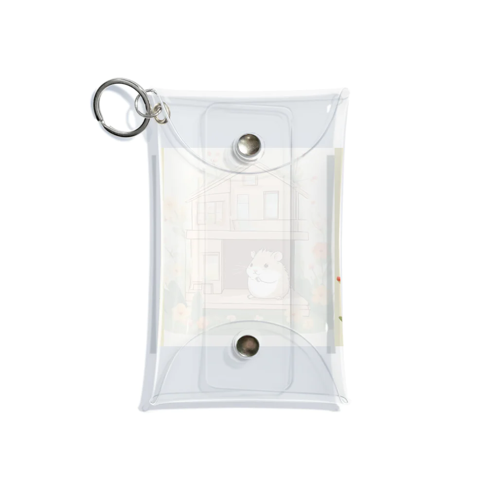 ☆KOKORAY☆のハムりんちゃん Mini Clear Multipurpose Case