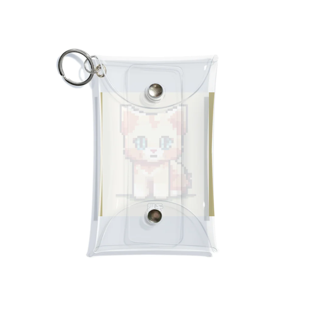 cute_coolのcute_cat Mini Clear Multipurpose Case