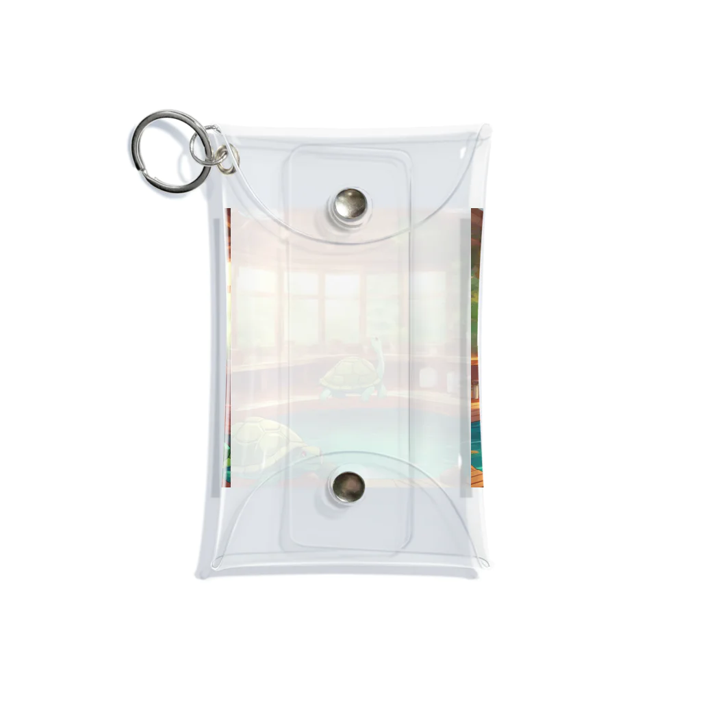 sauna_animalのsauna animal ㉕ Mini Clear Multipurpose Case