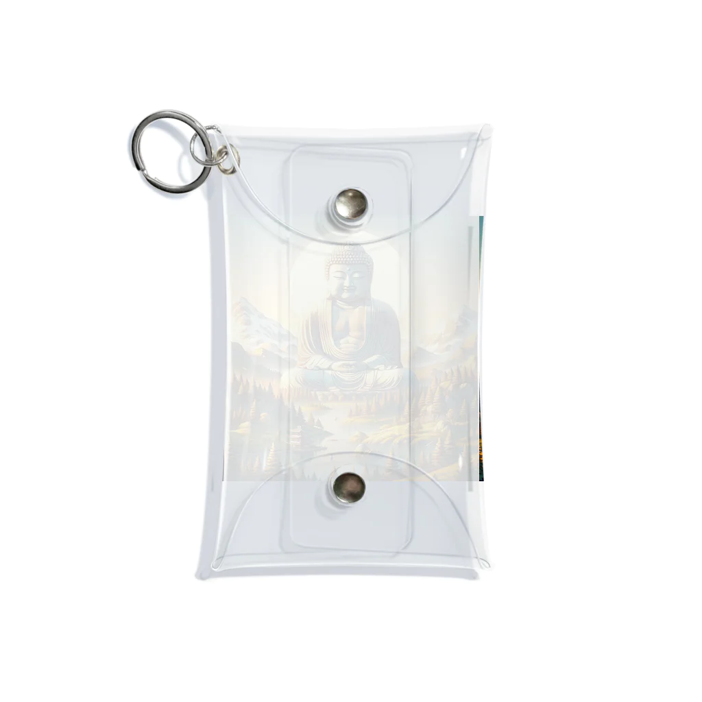 Irregular is beautifulのMajestic Serenity: Dawn of Enlightenment Mini Clear Multipurpose Case