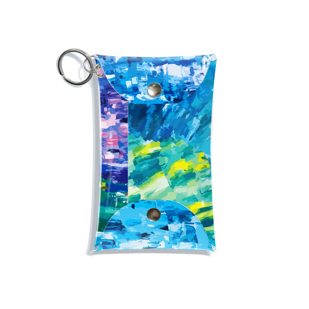 Akya_ArtworksのSeven seas Mini Clear Multipurpose Case