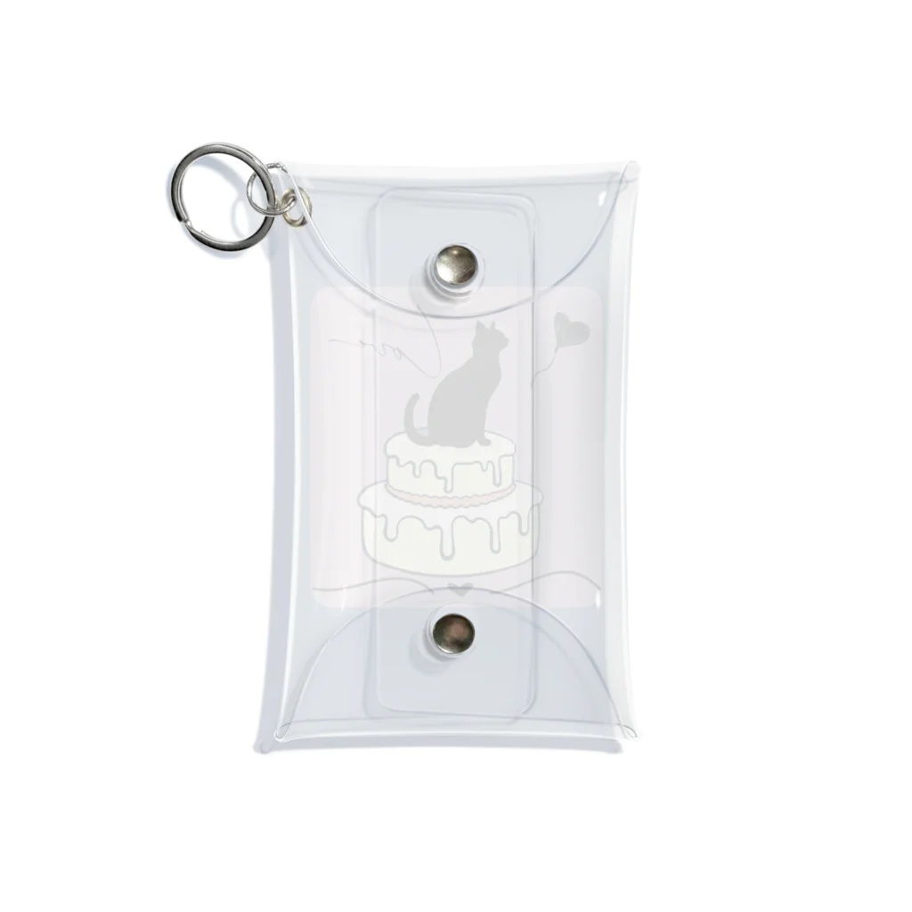 RiRi-tの猫Cafe Mini Clear Multipurpose Case