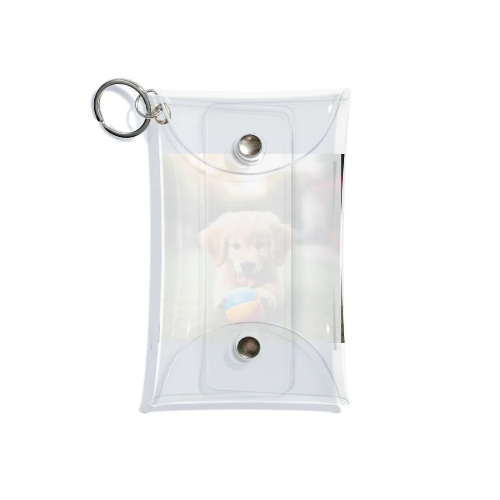 DOG SHOP🐕のかわいい犬 Mini Clear Multipurpose Case