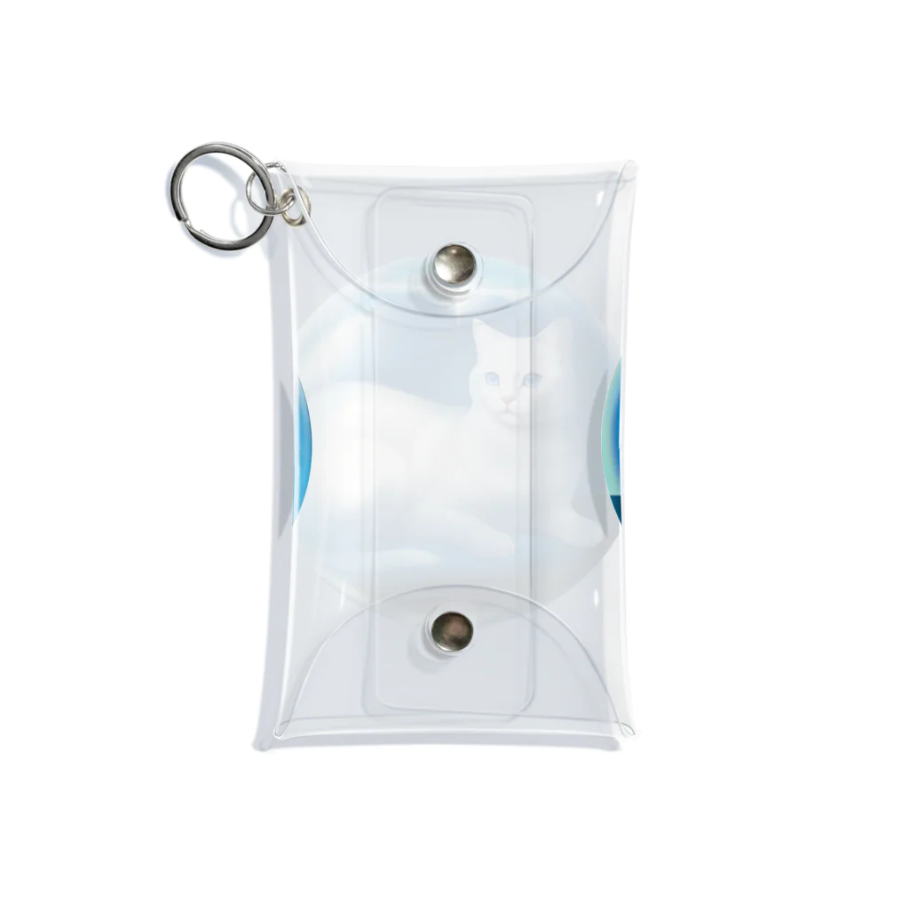 Sacret Animals in your headのSecret CAT in your head 聖なる猫 Mini Clear Multipurpose Case