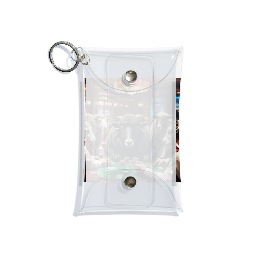 kurohituji-33のBLACKＳＨＥＥＰ Mini Clear Multipurpose Case