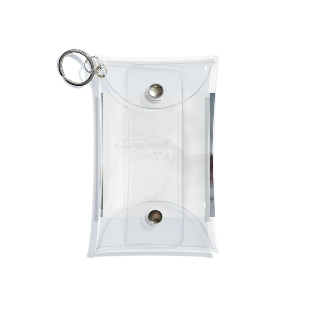 yu_say_gahakuのレオパのＹＵＫＩちゃん Mini Clear Multipurpose Case