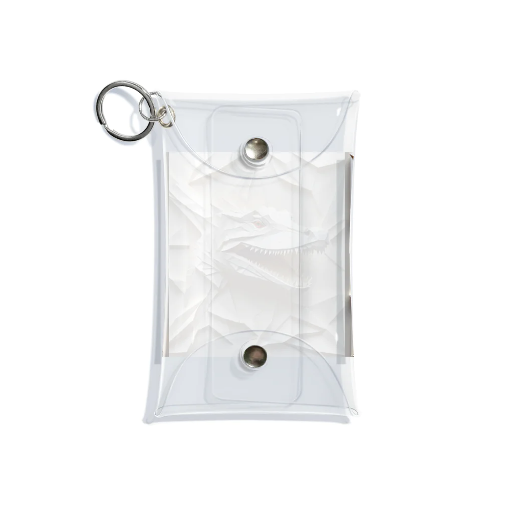 abc villageのアルビノカイマン Mini Clear Multipurpose Case