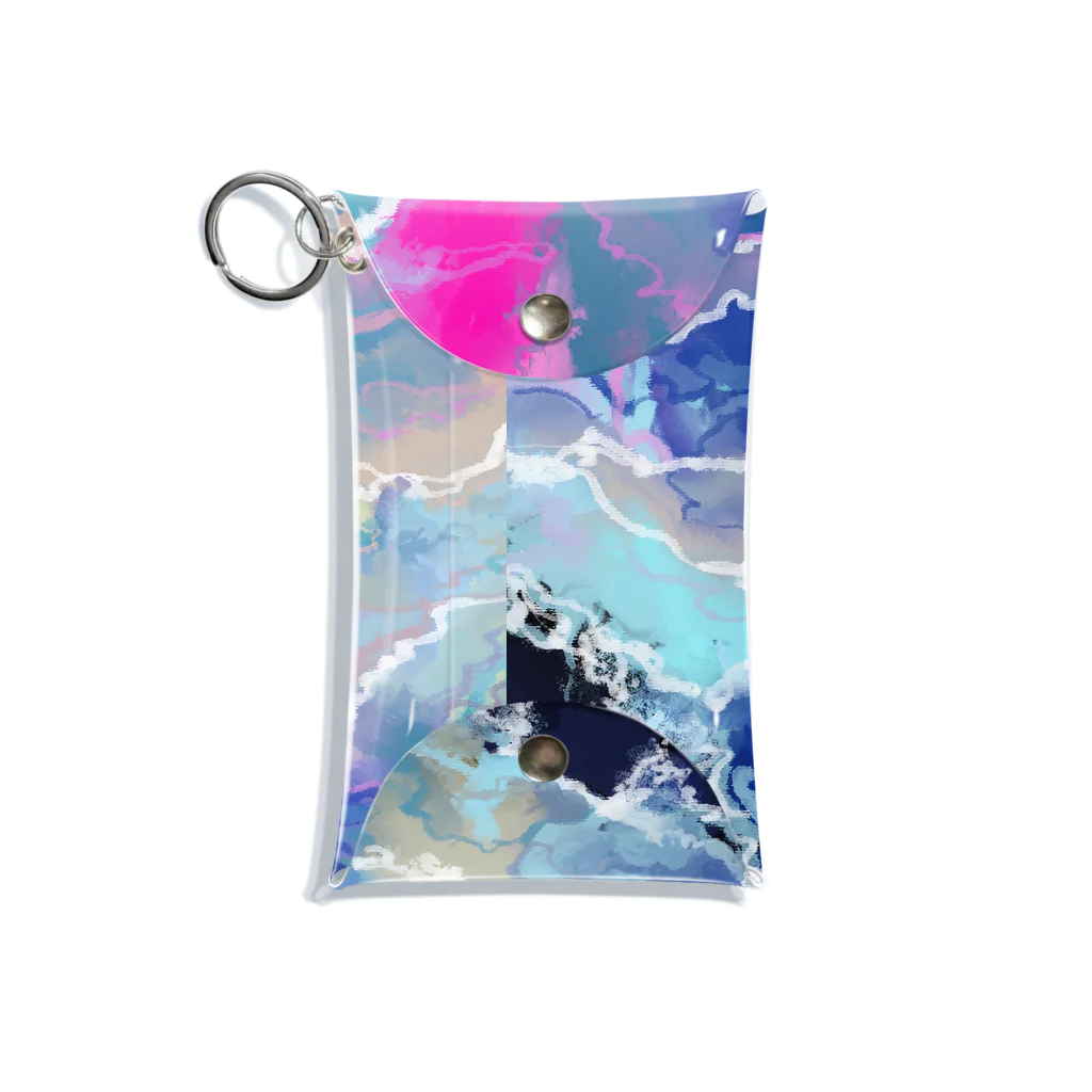 ameba colorsのfantastical wave Mini Clear Multipurpose Case