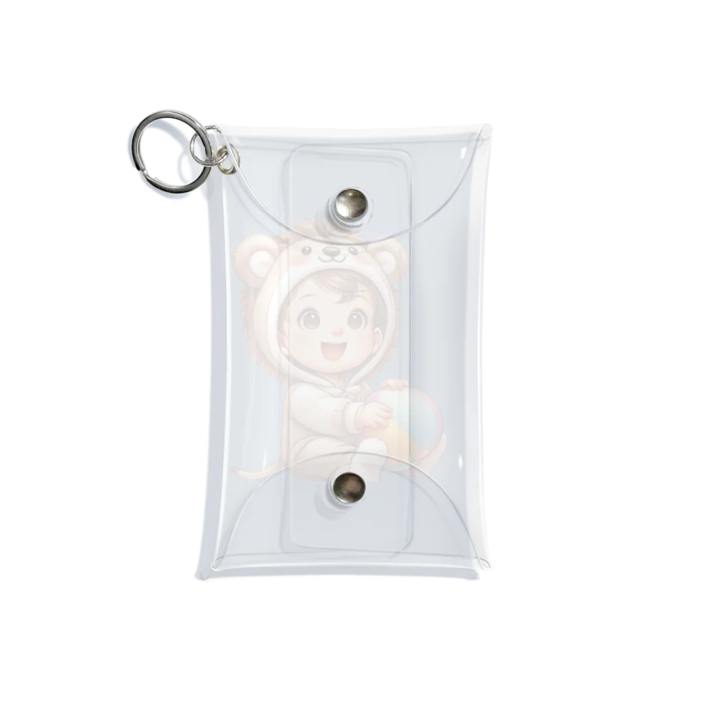 pothossysのかわいい着ぐるみ赤ちゃん Mini Clear Multipurpose Case