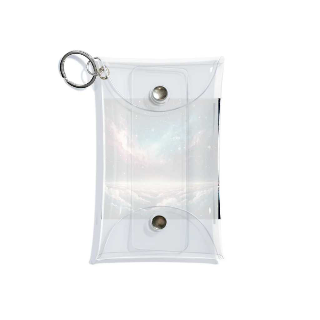 宇宙の神秘グッズ販売所のさいしょの宇宙 Mini Clear Multipurpose Case