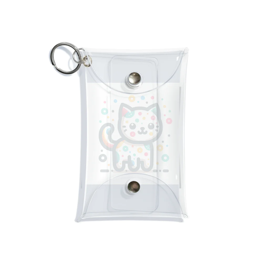 はるねこちゃん🐱　harunekocyanのはるねこちゃん Mini Clear Multipurpose Case