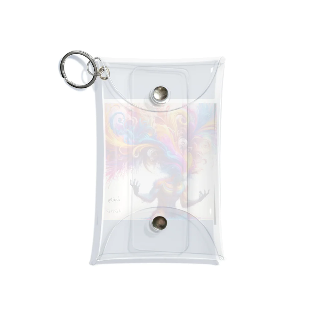 greenartのhappy ADHD Mini Clear Multipurpose Case