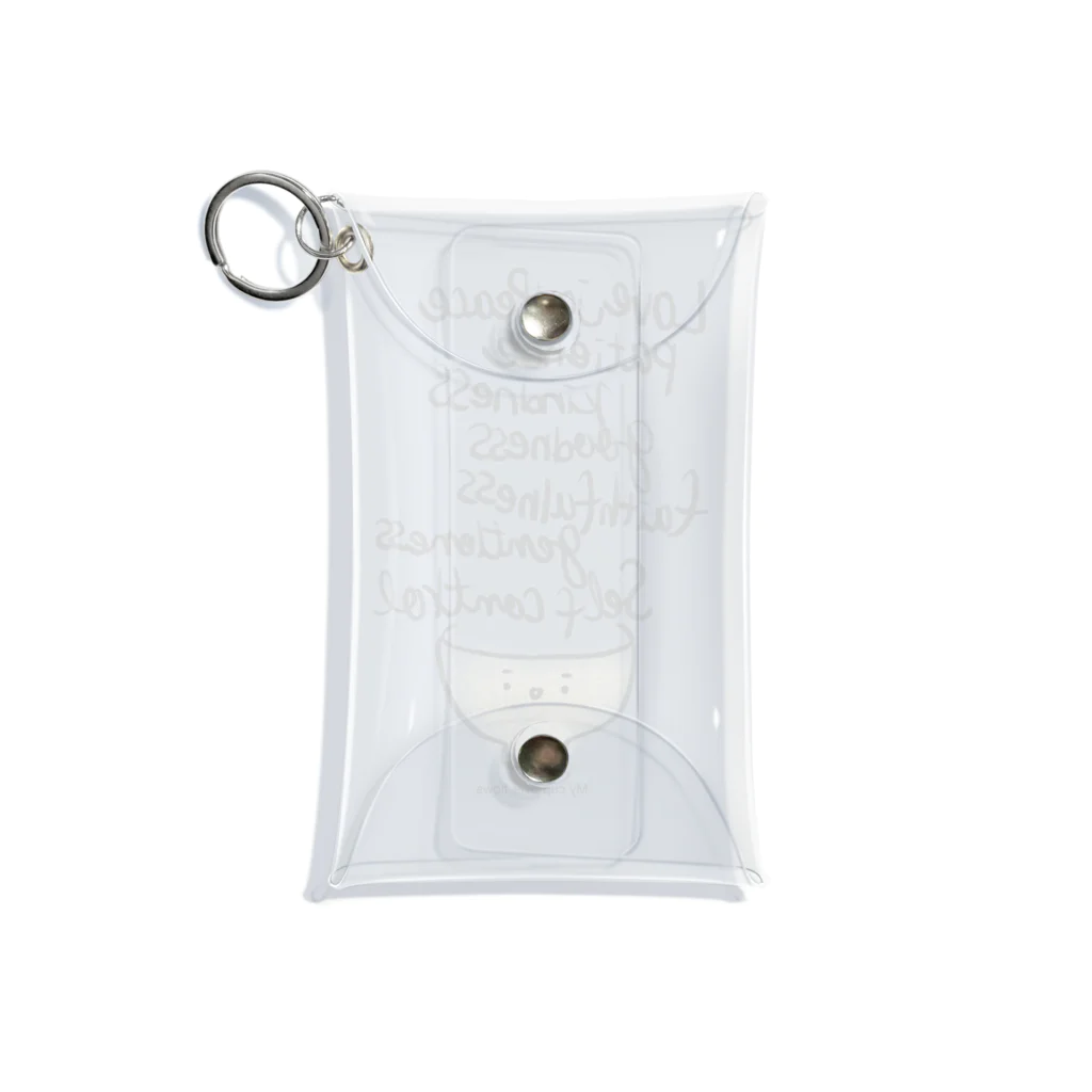 Christian-SheepHouseのFruit of the spirit Mini Clear Multipurpose Case