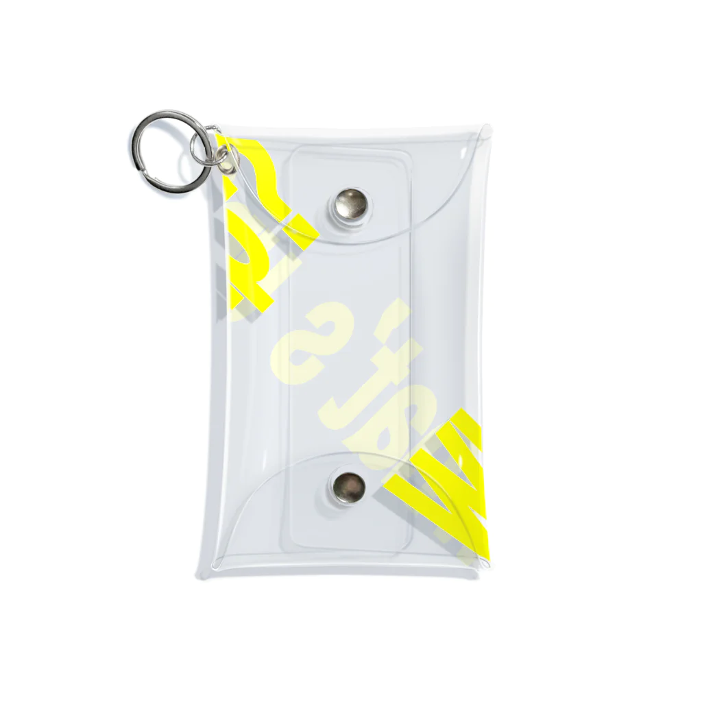 ainarukokoroのWhat's up? Mini Clear Multipurpose Case