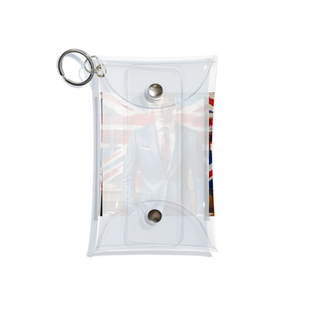 potepokeの"London's finest craftsmanship" Mini Clear Multipurpose Case