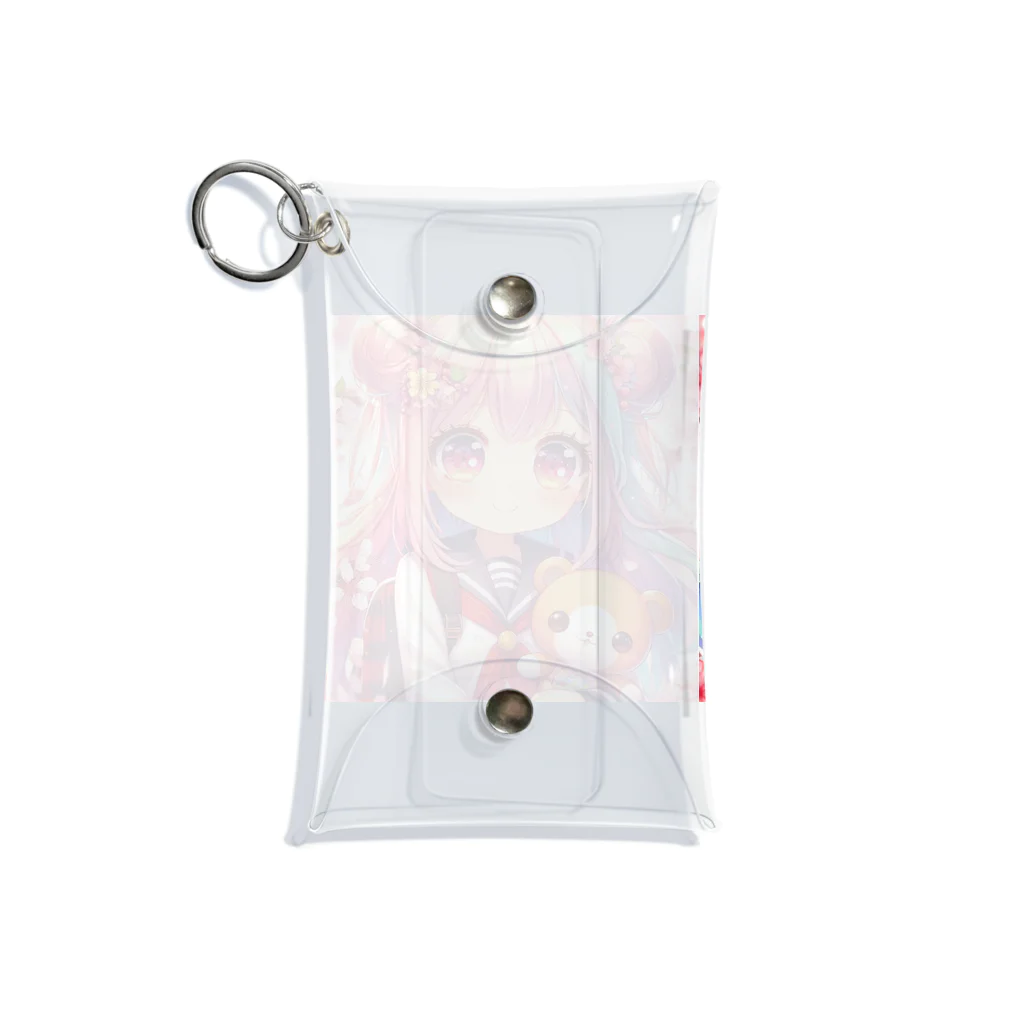 SWQAの可愛い女の子 Mini Clear Multipurpose Case