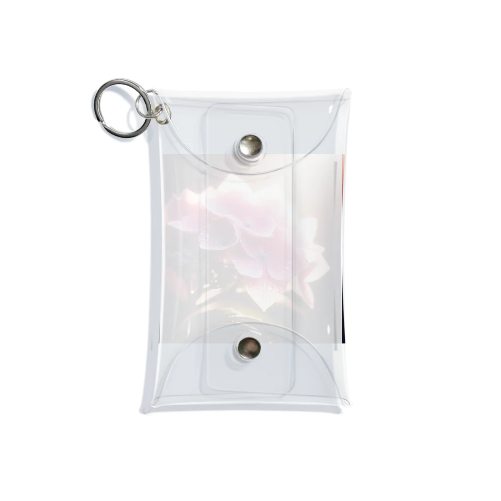 su-toの6月3日の誕生花　紫陽花 Mini Clear Multipurpose Case