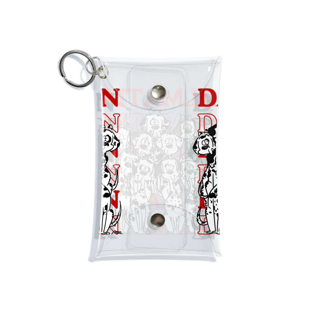 Mii.のDALMATIAN Mini Clear Multipurpose Case