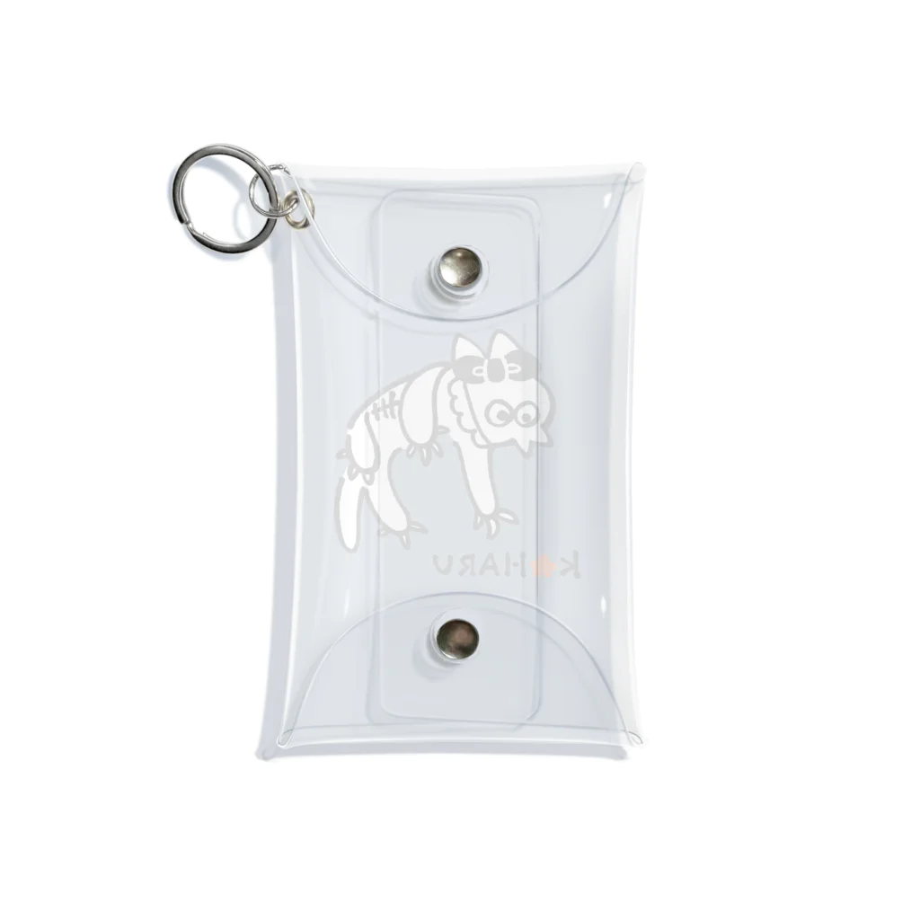 poposhopのMAMA猫（B） Mini Clear Multipurpose Case