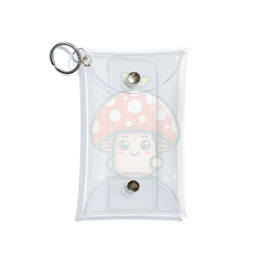 かわいいキノコくん🍄のかわいいキノコくん🍄 Mini Clear Multipurpose Case